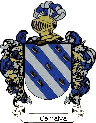 Escudo del apellido Camalva