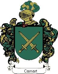 Escudo del apellido Camart