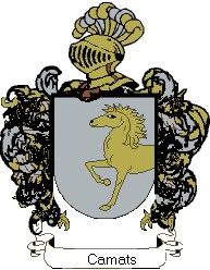 Escudo del apellido Camats