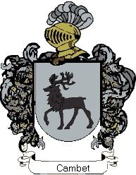 Escudo del apellido Cambet