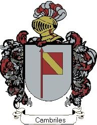 Escudo del apellido Cambriles