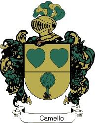 Escudo del apellido Camello