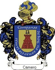 Escudo del apellido Camero