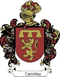 Escudo del apellido Camillas