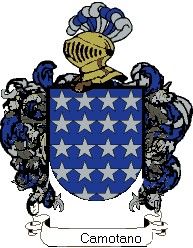 Escudo del apellido Camotano