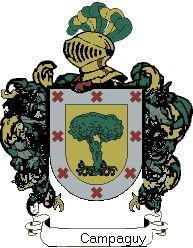 Escudo del apellido Campaguy