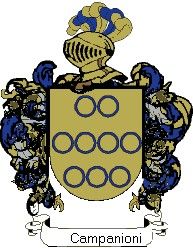 Escudo del apellido Campanioni