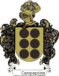 Escudo del apellido Campaprista