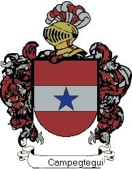 Escudo del apellido Campegtegui