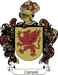 Escudo del apellido Campel