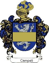 Escudo del apellido Campeli