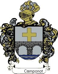 Escudo del apellido Camponot