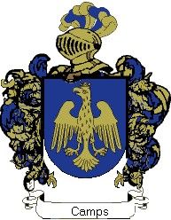 Escudo del apellido Camps