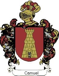 Escudo del apellido Camuel