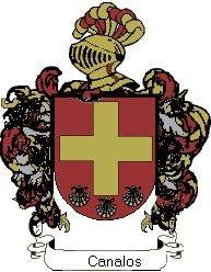 Escudo del apellido Canalos
