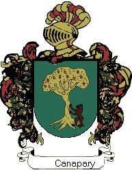 Escudo del apellido Canapary