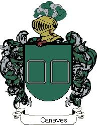 Escudo del apellido Canaves