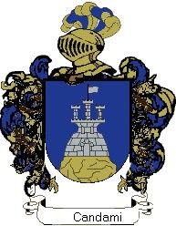 Escudo del apellido Candami