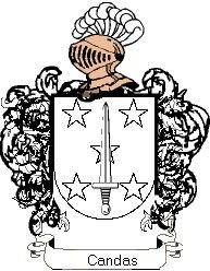 Escudo del apellido Candas