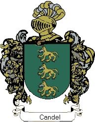 Escudo del apellido Candel