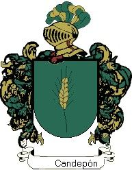 Escudo del apellido Candepón