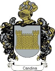 Escudo del apellido Candina