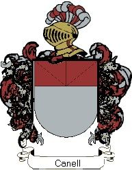 Escudo del apellido Canell