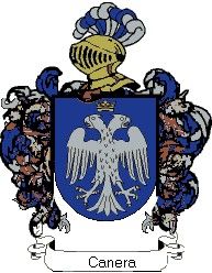 Escudo del apellido Canera