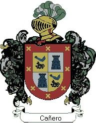 Escudo del apellido Cañero