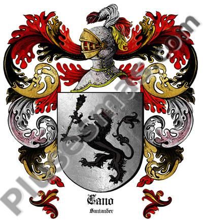 Escudo del apellido Cano