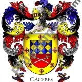 Escudo del apellido Cáceres