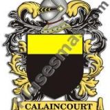 Escudo del apellido Calaincourt