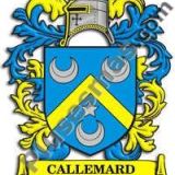 Escudo del apellido Callemard