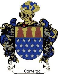 Escudo del apellido Canterac