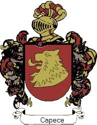 Escudo del apellido Capece