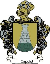 Escudo del apellido Capelet