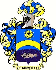 Escudo del apellido Carbonelli