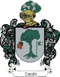 Escudo del apellido Cardín