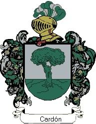 Escudo del apellido Cardón