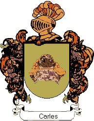 Escudo del apellido Carles