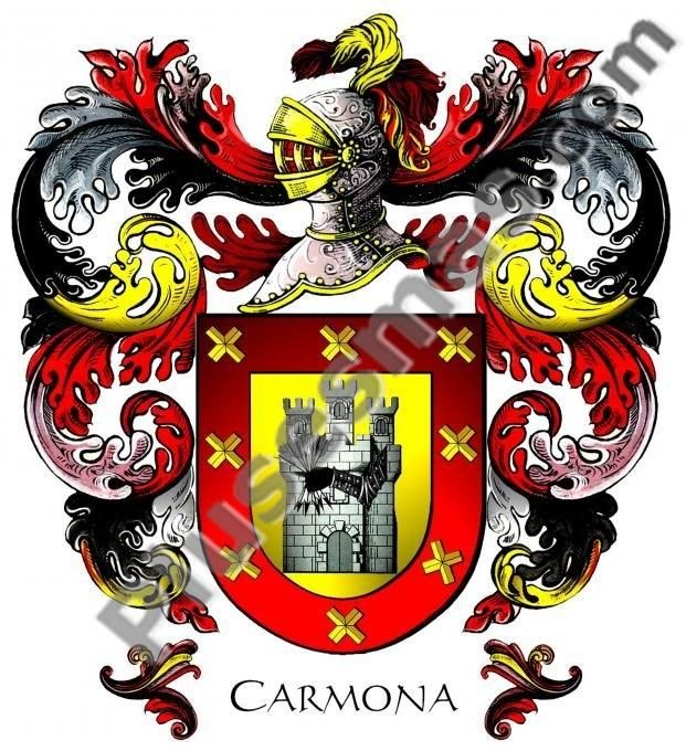 Escudo del apellido Carmona