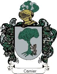 Escudo del apellido Carnier