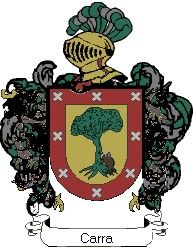 Escudo del apellido Carra