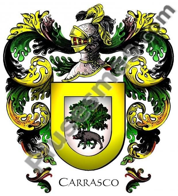 Escudo del apellido Carrasco