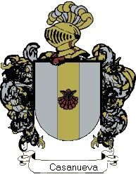 Escudo del apellido Casanueva