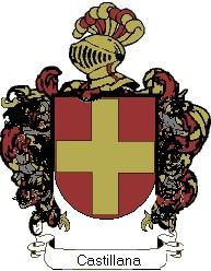 Escudo del apellido Castillana