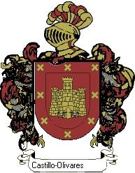 Escudo del apellido Castillo-olivares