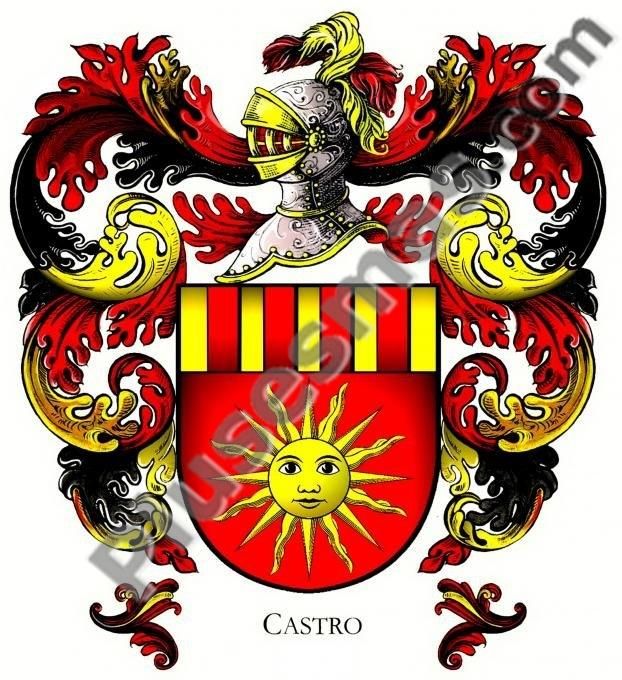 Escudo del apellido Castro