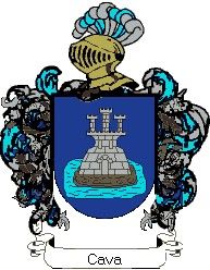 Escudo del apellido Cava