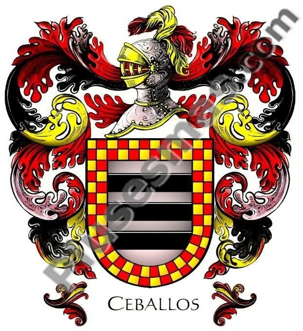 Escudo del apellido Ceballos